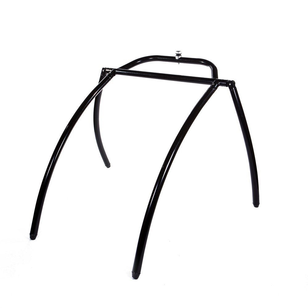 Monster Tower MT1 Wakeboard Tower - Dual Header, Foldable, Quick Release Mounts, Swivel Tow, 2.5" Corrosion Resistant Anodized Aluminum, Universal Fit for Motor Boats (60-102 B.W.) - Glossy Black