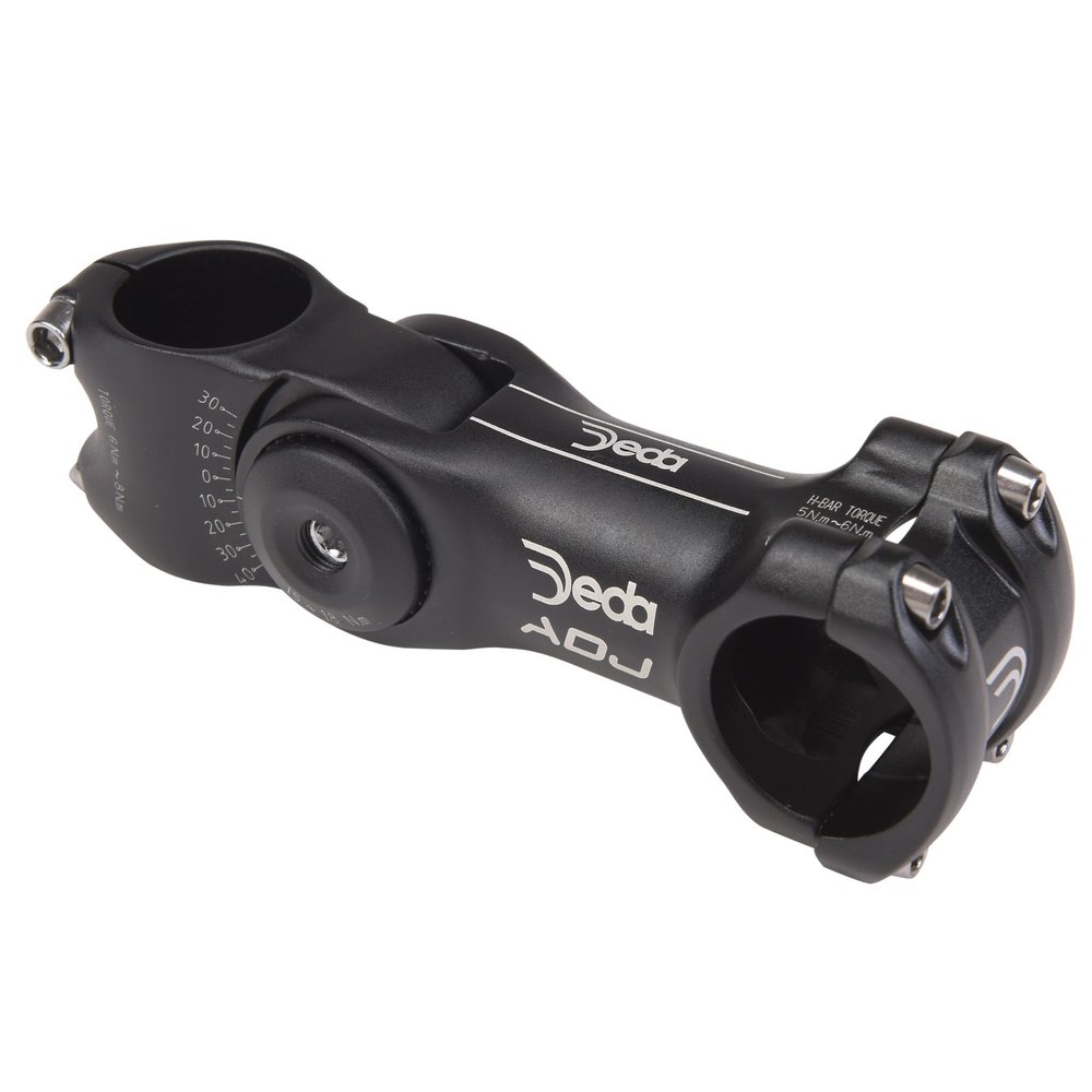 Deda Elementi Men's Adjustable Stem, Black, 90mm UK