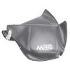 Maruto Okubo Seisakusho HC-V1500 Bicycle Steering Wheel Cover, Vinyl Jersey Included, Gray view 1