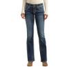 Silver Jeans Co. Women's Suki Mid Rise Curvy Fit Bootcut Jeans, Indigo, 30W x 30L, L9516SJB376 view 1