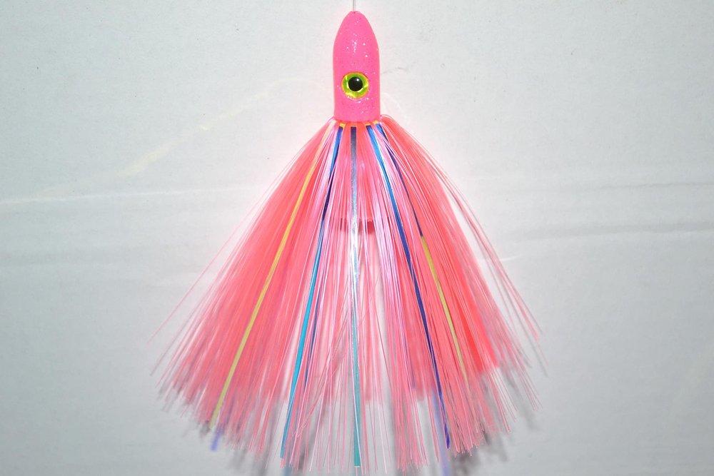 Blue Water Candy Mini Jag Lure, 5/8-Ounce, Pink