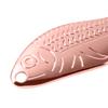 AL's Goldfish Lure Company, G200 Goldfish Freshwater Fishing Spoon Lure with Treble Hook for Trout, Salmon, Bass, Walleye, Northern Pike and Panfish. 1/4 oz. 2", #6 Hook, Copper view 4