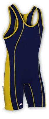 Brute Maverick Youth Singlet - Big Kids (sz. YM, Navy/Athletic Gold) [Misc.]
