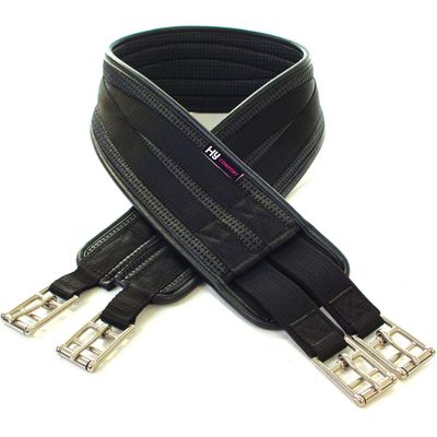 Hy Comfort One End Elasticated Waffle Girths 56 inch black