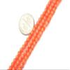 3mm Round Gemstone Light Coral Seed Beads Strand 15 Inches Jewelry Making Beads view 1