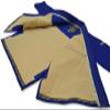 Built In Rash Guard Brazilian Jiu Jitsu BJJ Gi Kimono Jacket Only - White (A3, Blue) view 3