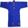 Ring to Cage Built In Rash Guard Brazilian Jiu Jitsu BJJ Gi Kimono Jacket Only - White (A5, Blue) view 2