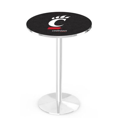 Holland Bar Stool Co. L214-36" Chrome Cincinnati Pub Table