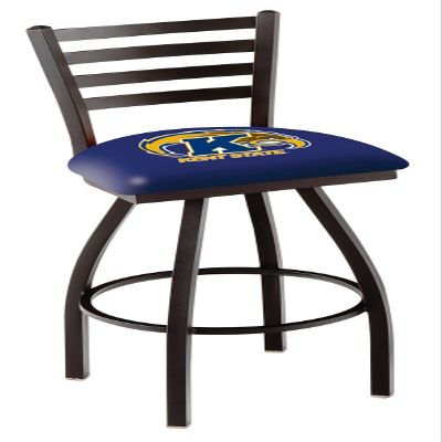 HBS L014 Kent State 30" Swivel Bar Stool with Black Wrinkle Finish