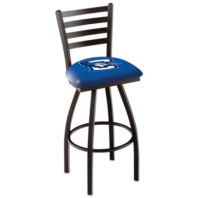 L014 Creighton 30" Swivel Bar Stool with Black Wrinkle Finish