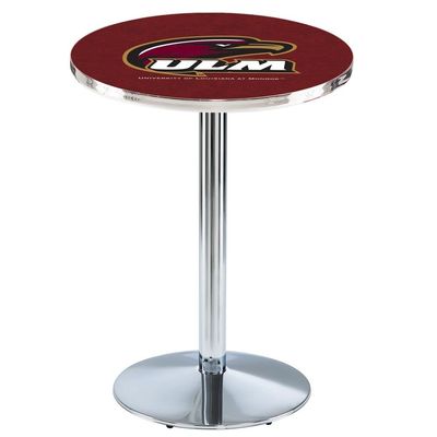 Holland Bar Stool Co. L214-36" Chrome Louisiana-Monroe Pub Table