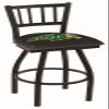 L018 North Dakota State 30" Swivel Bar Stool with Black Wrinkle Finish view 1