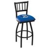 L018 Creighton 30" Swivel Bar Stool with Black Wrinkle Finish view 1