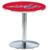 Holland Bar Stool Co. L214-42" Chrome Washington Capitals Pub Table view 1