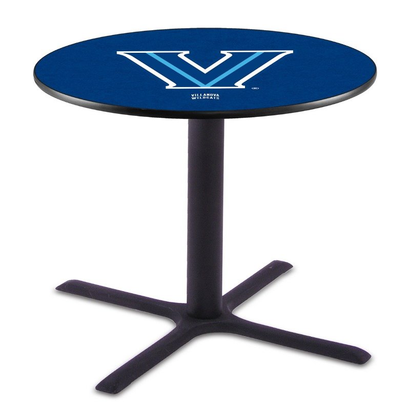 Holland Bar Stool Co. L211-36" Black Wrinkle Villanova Pub Table with 36" Dia. top