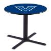 Holland Bar Stool Co. L211-36" Black Wrinkle Villanova Pub Table with 36" Dia. top view 1