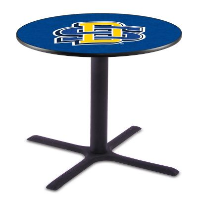 Holland Bar Stool Co. L211-36" Black Wrinkle South Dakota State Pub Table with 36" Dia. top