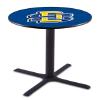 Holland Bar Stool Co. L211-36" Black Wrinkle South Dakota State Pub Table with 36" Dia. top view 1