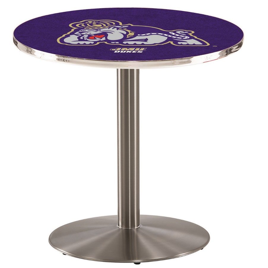 Holland Bar Stool Co. L214-42" Stainless Steel James Madison Pub Table