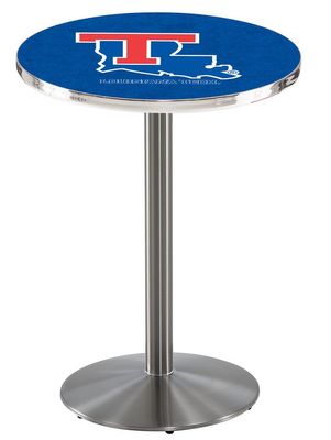 Holland Bar Stool Co. L214-42" Stainless Steel Louisiana Tech Pub Table