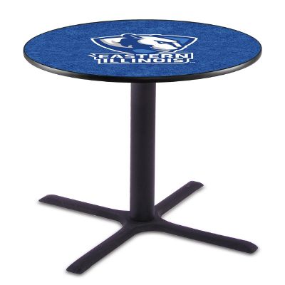 Holland Bar Stool Co. L211-42" Black Wrinkle Eastern Illinois Pub Table