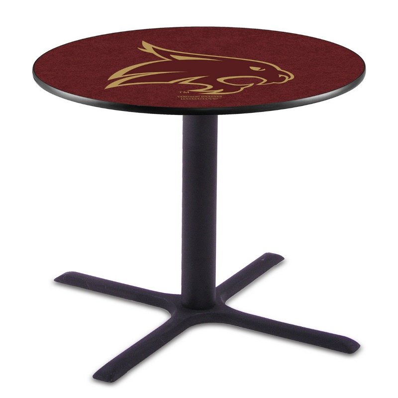 Holland Bar Stool Co. L211-42" Black Wrinkle Texas State Pub Table