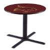 Holland Bar Stool Co. L211-42" Black Wrinkle Texas State Pub Table view 1