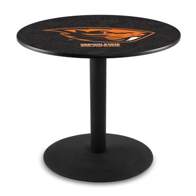 Holland Bar Stool Co. L214-42" Black Wrinkle Oregon State Pub Table