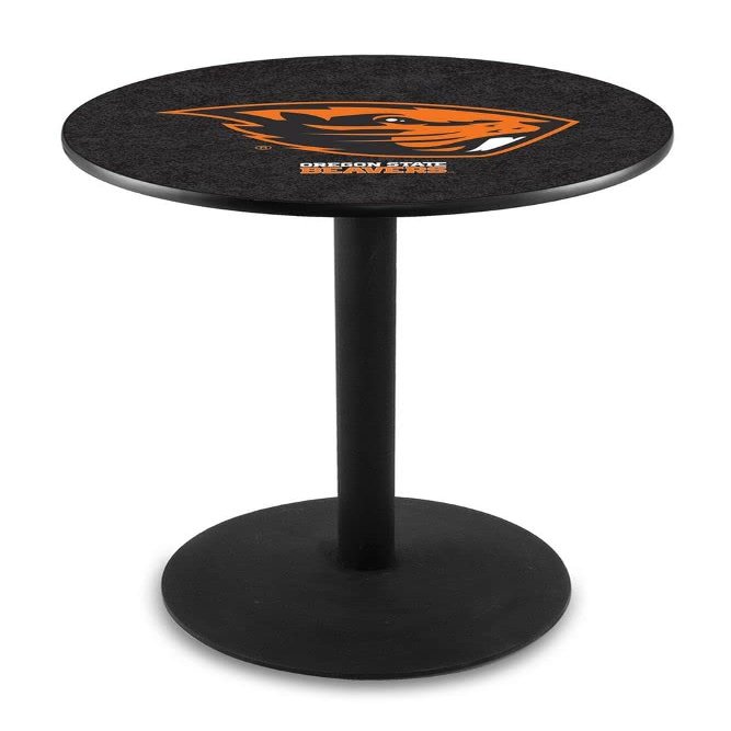 Holland Bar Stool Co. L214-42" Black Wrinkle Oregon State Pub Table