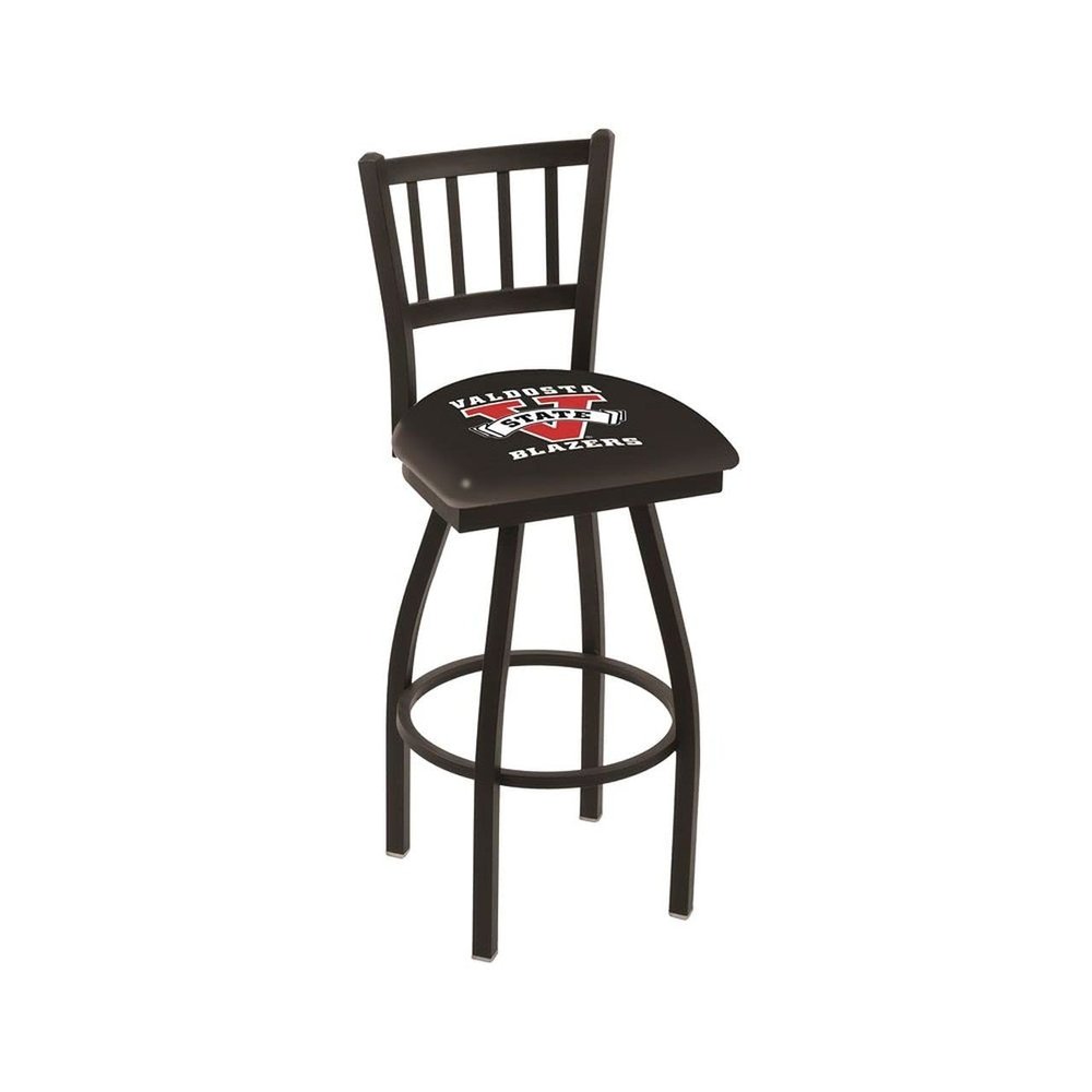 L018 Valdosta State 30" Swivel Bar Stool with Black Wrinkle Finish