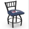 L018 Fresno State 30" Swivel Bar Stool with Black Wrinkle Finish view 1