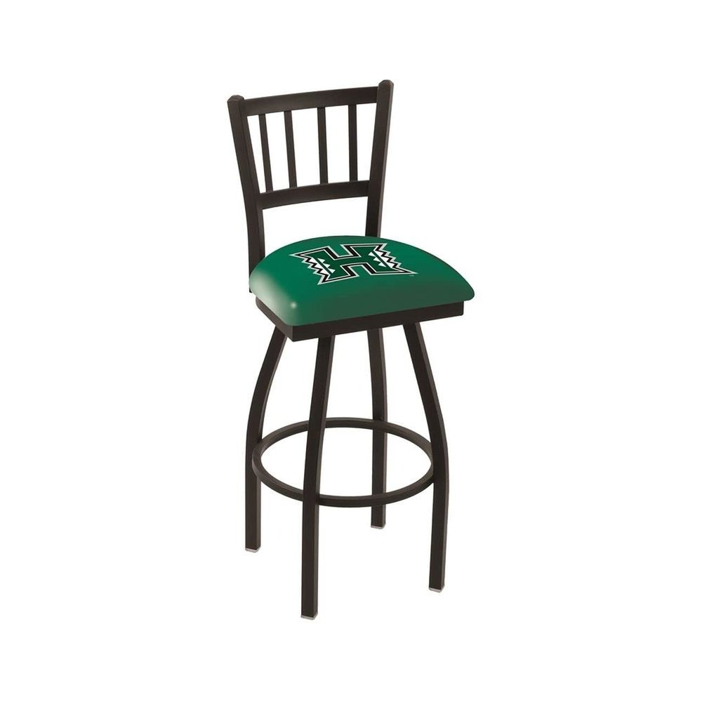 L018 Hawaii 30" Swivel Bar Stool with Black Wrinkle Finish
