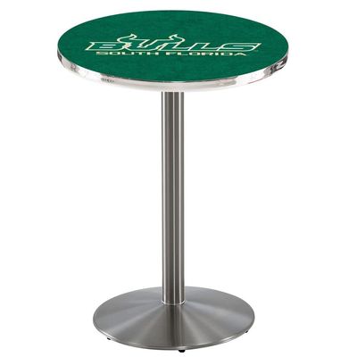 Holland Bar Stool Co. L214-42" Stainless Steel South Florida Pub Table