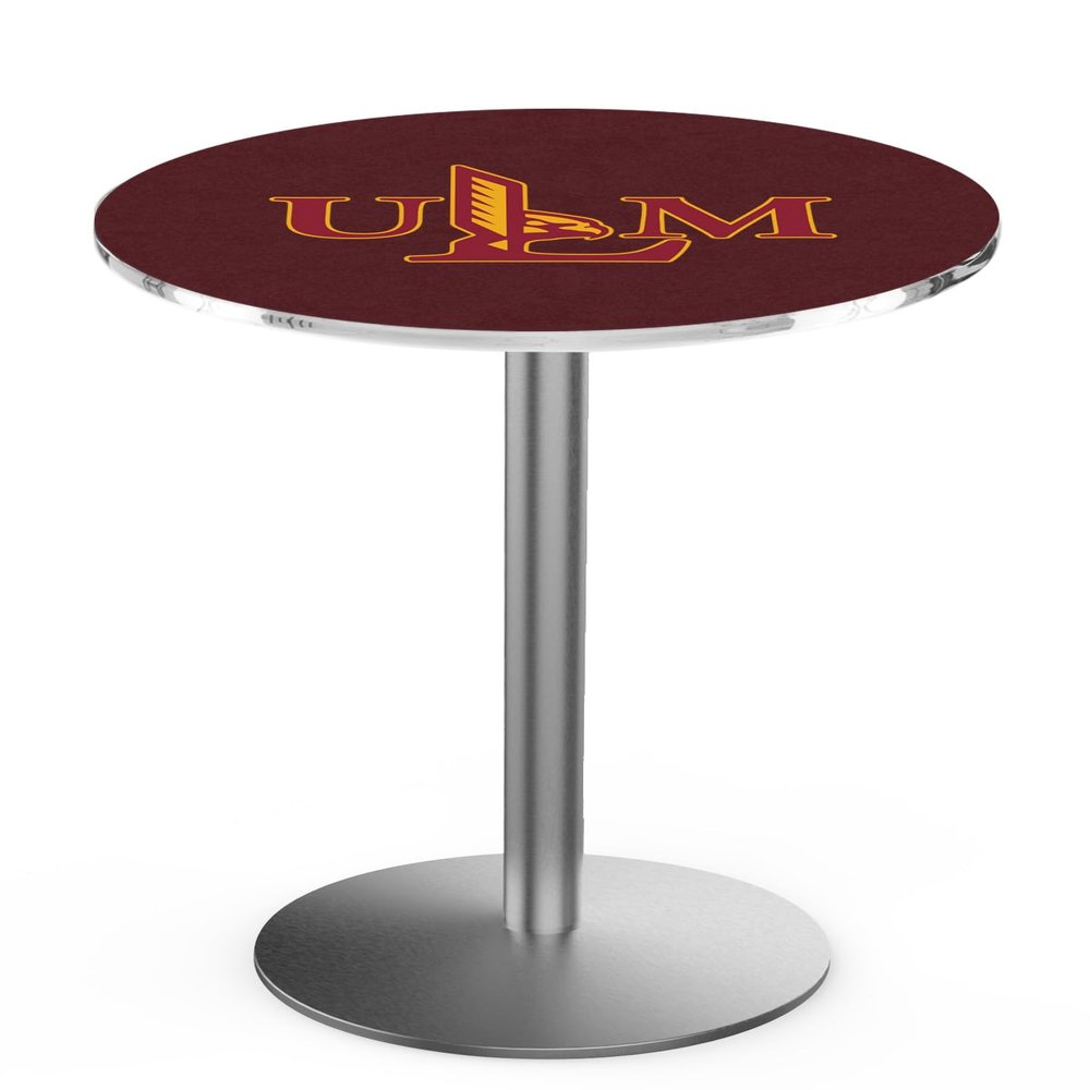 Holland Bar Stool Co. L214-36" Stainless Steel Louisiana-Monroe Pub Table