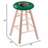 Holland Bar Stool Co. Maple Counter Stool in Natural Finish with UAB Seat by The view 2
