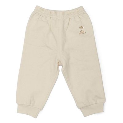 Naturecolored baby Pants certificated organic cotton.Natural,9 Months.