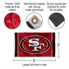 San Francisco 49ers SF Large 3x5 Flag view 2