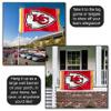 Kansas City Chiefs KC Large 3x5 Flag view 4