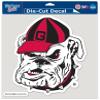 NCAA Georgia Bulldogs 8-by-8-Inch Die cut Colored Decal view 1