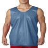 A4 Mens Reversible Mesh Tank Top | Cooling Dry Wick Shirt | High-Performance Moisture-Wicking Sleeveless Tee | Multisport Active Wear | Gym, Workout, Sports, & Running Top | Royal/Gold view 1