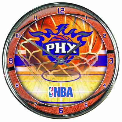 NBA Phoenix Suns Chrome Clock