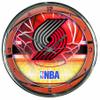 NBA Portland Trailblazers Chrome Clock view 1