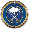 NHL Buffalo Sabres Chrome Clock, 12" x 12" view 1