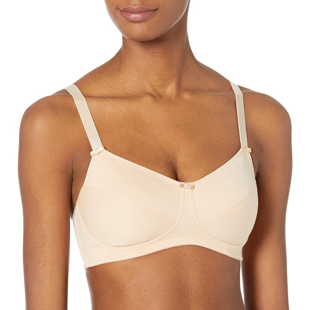 Amoena womens Ruth Cotton Wire-free bras, Nude, 38DD US