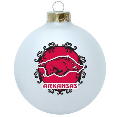 Boelter Brands NCAA Arkansas Razorbacks Large Collectible Glass Ornament