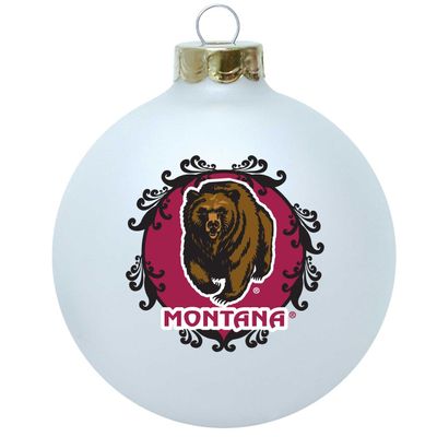 Topperscot NCAA Montana Grizzlies Large Collectible Glass Ornament