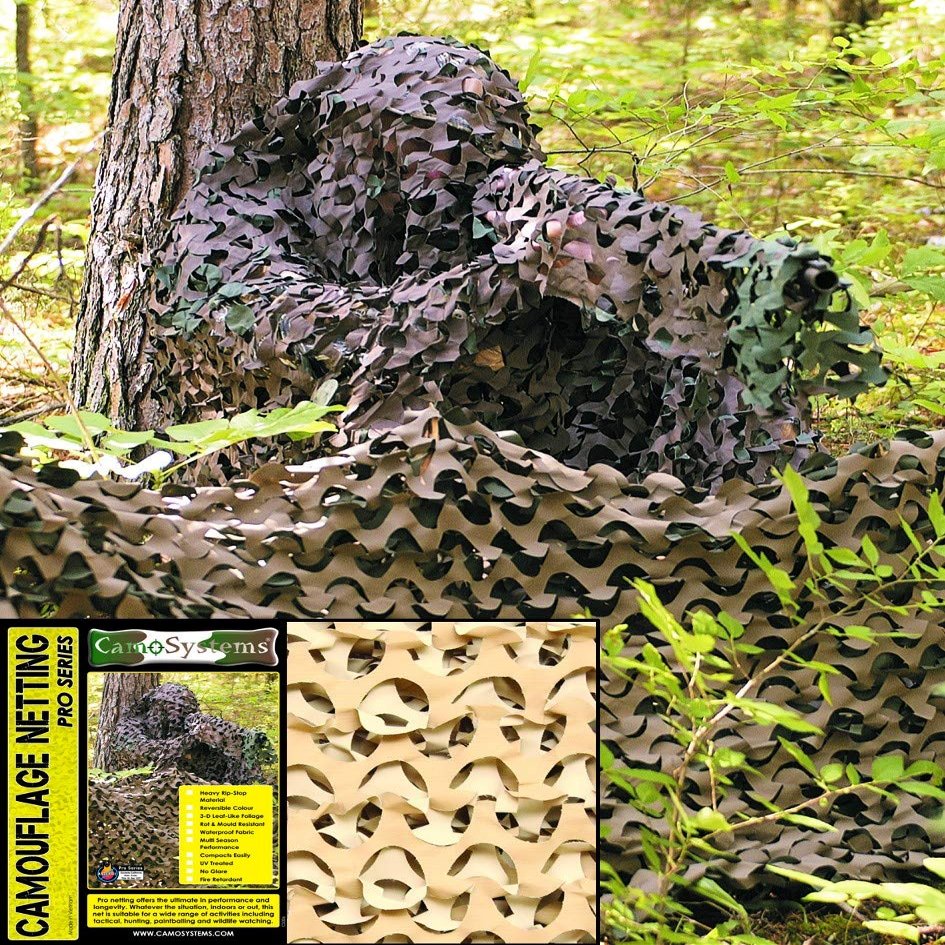 Camosystems Netting Crazy Camo 3x2.4 Desert