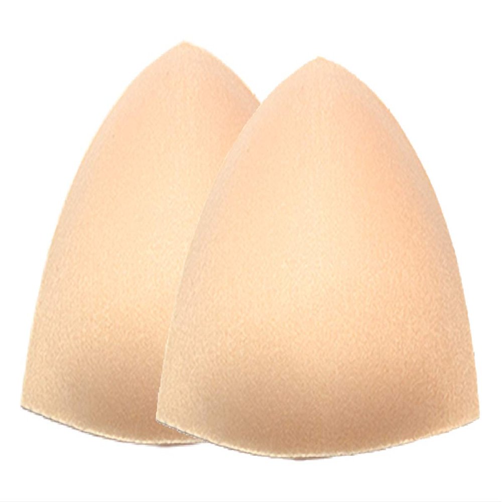 Braza Swim Shapers - Triangle Enhancement Pads, Beige, Size C/D