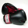 ProForce Leatherette Boxing Gloves - Black with Red Palm - Black - 18 oz. view 1