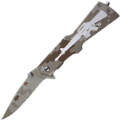 MTECH USA MT-533CA Tactical Folding Knife 4.75-Inch Closed